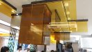 CE Clear and Colorful laminated glass PVB Resin decorative laminated glass